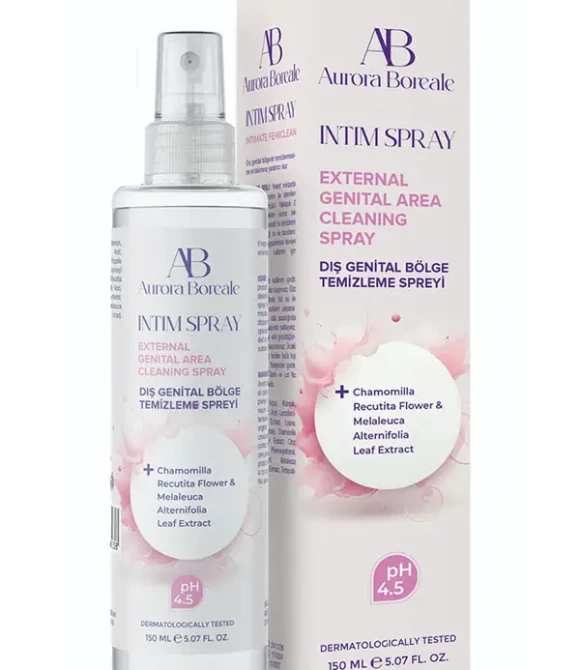 İntim Dış Genital Bölge Temizleme Spreyi 150ml